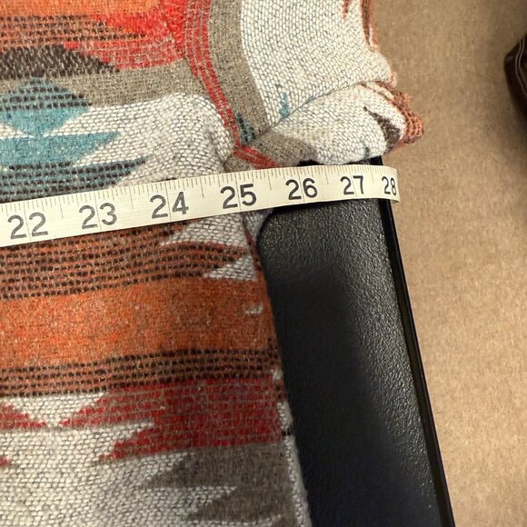 Southwestern Style Button-Up Jacket Shacket Oversized Women’s size Large - Picture 3 of 10